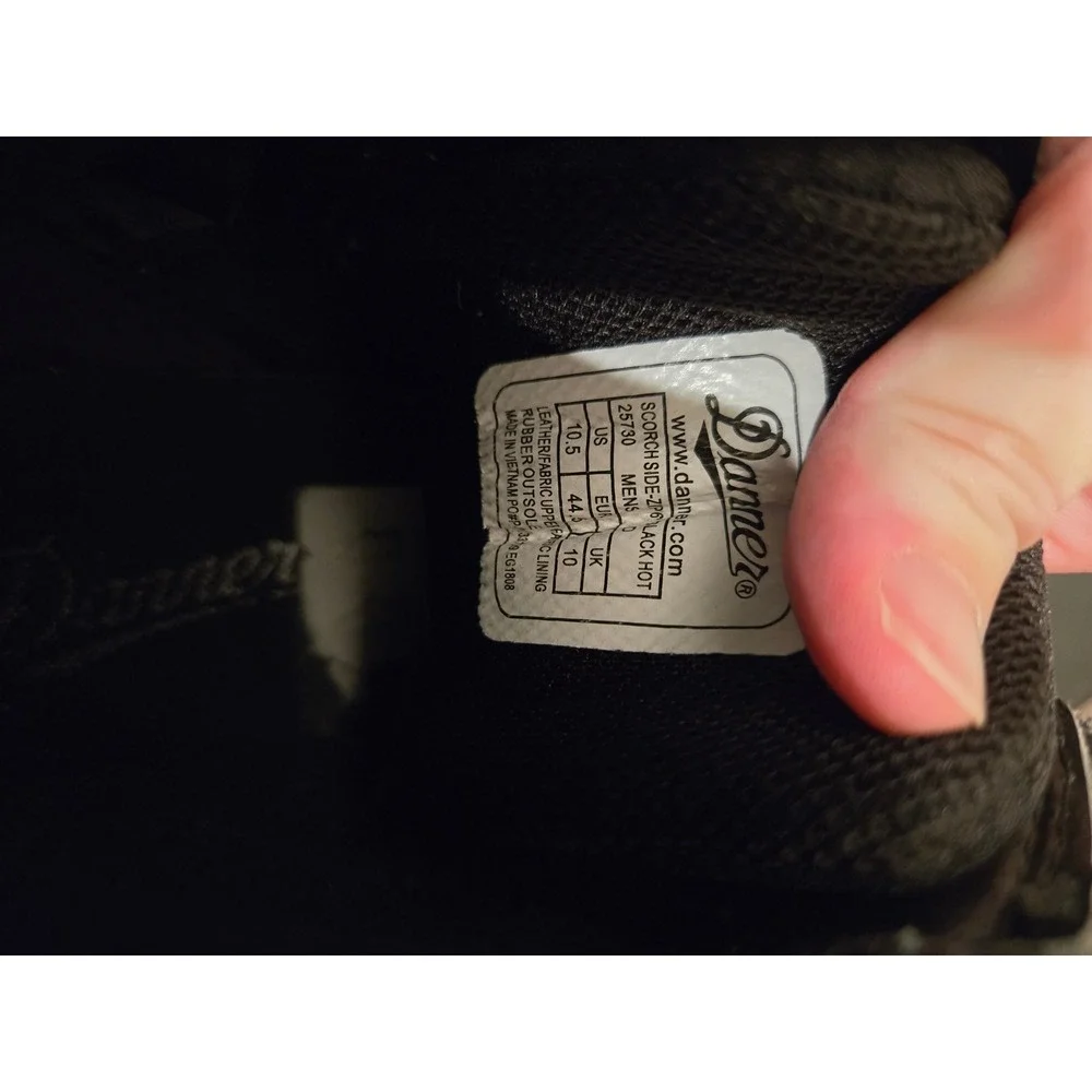 Danner scorch side